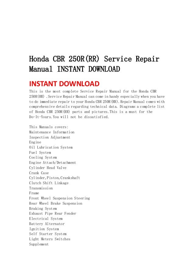  Honda Cbr 250 -  6
